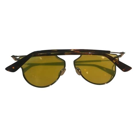 dior so real pop yellow|CHRISTIAN DIOR So Real Pop Sunglasses Yellow.